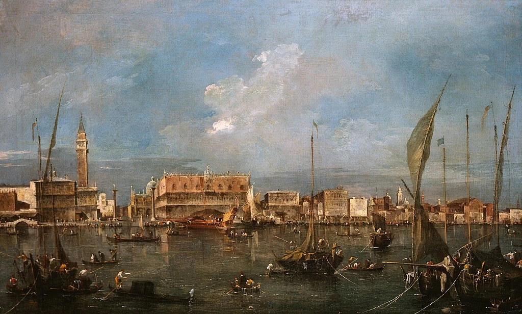 Il Molo e la Riva degli Schiavoni dal Bacino di San Marco - Isabella Stewart Gardner Museum